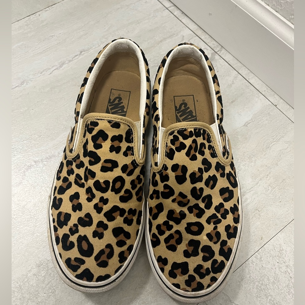 Cheetah Print Vans